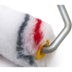 Изображение товара Мини-валик РемоКолор малярный с рукояткой Мультиколор , ось 6мм, D15мм, 55мм, 06-1-610