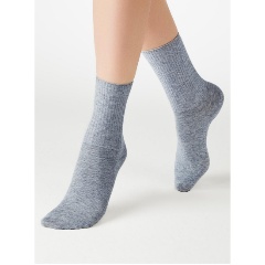 Изображение товара Женские всесезонные носки MINIMI 1203 эластичные серые размер 39-41
