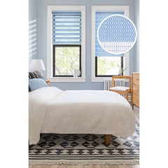 Изображение товара Рулонная штора Эскар День-Ночь 37х170, голубой