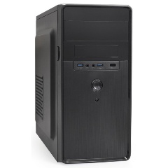 Изображение товара Корпус для ПК ExeGate BA-309U2 Mini-Tower Black без БП