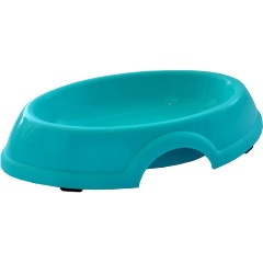 Изображение товара Миска для животных пластиковая ZOOexpress 200 мл овальная