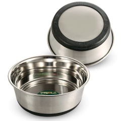 Изображение товара Миска для животных Triol 1641 металлическая на резинке утяжеленная, 1,00л