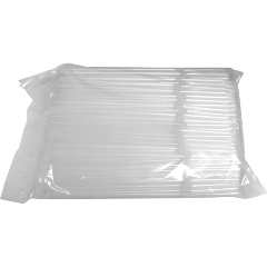 Изображение товара Трубочки для коктейля 210 мм Мистерия гофрированные прозрачные, 250 шт/уп