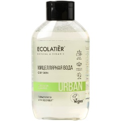 Изображение товара Мицеллярная вода ECOLATIER чай матча и бамбук 400 мл для снятия макияжа и ухода за кожей лица