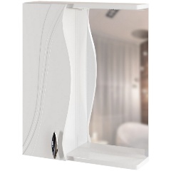 Изображение товара Шкаф навесной MIXLINE "ЛИМА-55" левый с подсветкой (ПВХ)