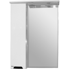 Изображение товара Шкаф навесной MIXLINE "ПРОМЕТЕЙ" левый с подсветкой(ПВХ)