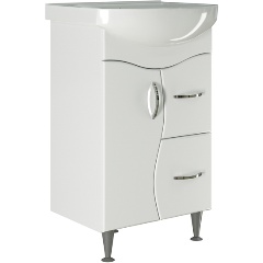 Изображение товара Тумба для ванной MIXLINE КЛАССИК-52 под ум.Альфана-52 (ПВХ), напольная
