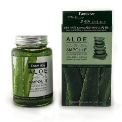 Изображение товара Многофункциональная ампульная сыворотка для лица FarmStay с экстрактом алоэ, 250 мл