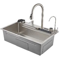 Изображение товара Кухонная мойка многофункциональная Savol S-SC002L, сатин