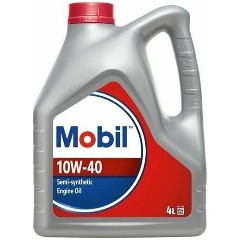 Изображение товара Моторное масло MOBIL A3/B4 10W-40 полусинтетическое 4 л (Турция)