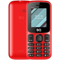 Изображение товара Мобильный телефон BQ 1848 Step+ Красно-черный