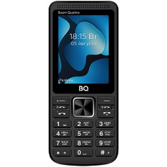 Изображение товара Мобильный телефон BQ 2455 Boom Quattro Черный
