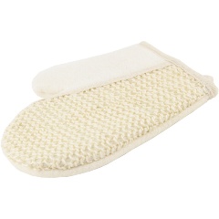 Изображение товара Мочалка-рукавица БАННАЯ ЛИНИЯ 11-915 из сизаля, 20х21 см