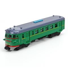 Изображение товара Модель пластиковая ТЕХНОПАРК Электричка 30 см., COMTRAIN-30PL-GNGY