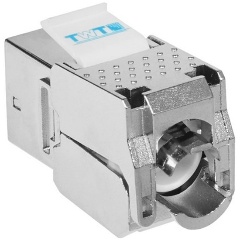 Изображение товара Модуль Keystone TWT RJ45, Cat.6, STP, 180 градусов (TWT-OK45STP180/6)