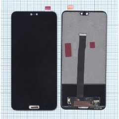 Изображение товара Модуль (матрица + тачскрин) AMPERIN для Huawei P20 черный