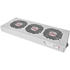 Изображение товара Модуль вентиляторный ЦМО (R-FAN-3J-36V-48V) 2 вентилятора, серый