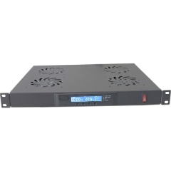 Изображение товара Модуль вентиляторный Wize Pro W1UFAN4CP 19", 1U с термостатом и 4-мя вентиляторами