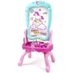 Изображение товара Двусторонний детский мольберт GROWN UP 6041-01 с зеркалом и полкой