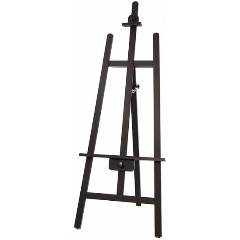 Изображение товара Мольберт Лира Малевичъ черная МЛ-30 для художников и студентов