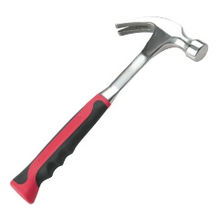 Изображение товара Молоток-гвоздодер кованый Beorol с двухкомпонентной рукояткой 600 г