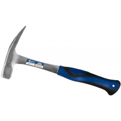 Изображение товара Молоток кровельщика КОБАЛЬТ цельнокованый, 600 гр., боек с магнитом, двухкомпонентная рукоятка (240-898)