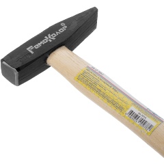 Изображение товара Молоток слесарный 200 г, деревянная рукоятка, (шт.) РемоКолор