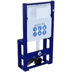 Изображение товара Монтажная рама для подвесного унитаза AQUATEK INS-0000016 усиленная пластиковая с металлом