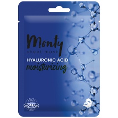 Изображение товара Увлажняющая маска для лица MONTY гиалуроновая кислота 25 мл