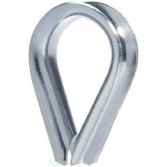 Изображение товара Коуш МОРЕ-МЕТИЗОВ АРТ 9073 нержавеющая сталь А4, 5 мм, 1 шт KUHА4А451М