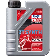 Изображение товара Моторное масло LIQUI MOLY Motorbike 2T Synth Street Race TC синтетическое 1 л