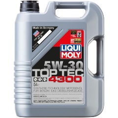 Изображение товара Моторное масло Liqui Moly Top Tec 4300 5W-30 НС-синтетическое 5 л