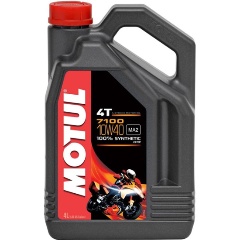 Изображение товара Моторное масло MOTUL 7100 4T 10W-40, синтетическое, 4 л (104092)