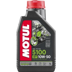 Изображение товара Моторное масло MOTUL 5100 Ester 4T 10W-50 полусинтетическое 1 л