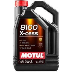 Изображение товара Моторное масло MOTUL 8100 X-Cess 5W-30 синтетическое 5 л