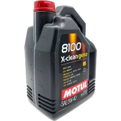 Изображение товара Моторное масло MOTUL 8100 X-Clean GEN2 5W-40 синтетическое 5 л