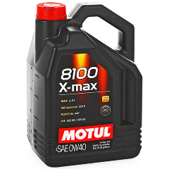 Изображение товара Моторное масло MOTUL 8100 X-max 0W-40 синтетическое 5 л