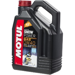 Изображение товара Моторное масло MOTUL Snowpower 4T 0W-40 для снегоходов, 4 л (замена для 101231)