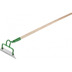 Изображение товара Мотыга из нержавеющей стали с черенком РОСТОК 421574 200х50x1290мм