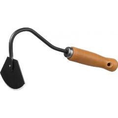 Изображение товара Мотыга радиусная GRINDA "PROLine" с деревянной ручкой 421513 65х115х275мм