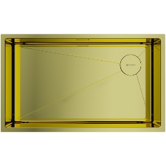 Изображение товара Мойка Omoikiri Taki 74-U/IF Side-LG из нержавеющей стали цвета золота