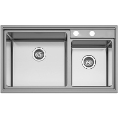 Изображение товара Кухонная мойка Seaman Eco Roma SMR-8650B, вентиль-автомат