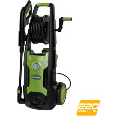 Изображение товара Мойка высокого давления GreenWorks GPWG5 140 бар 2000 Вт с комплектом аксессуаров