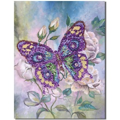Изображение товара Набор для творчества ВОЛШЕБНАЯ МАСТЕРСКАЯ МХ-15 Мозаика из пайеток. Бабочка