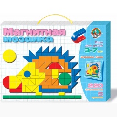 Изображение товара Магнитная мозаика ДЕСЯТОЕ КОРОЛЕВСТВО 01480 Ежик для детей от 3 лет