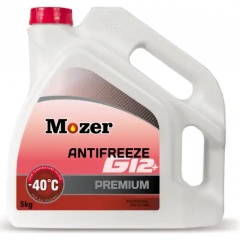 Изображение товара Антифриз MOZER -40C 10кг G12+ красный 5 кг