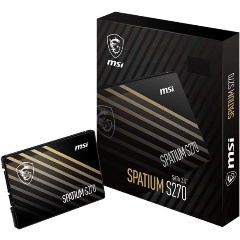 Изображение товара SSD диск MSI Spatium s270, 240Гб, 2.5", SATA (S78-440N070-P83)