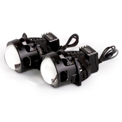 Изображение товара Светодиодные модули ближнего/дальнего света MTF Light MAXBEAM 2.0 линзованные, бескорпусные, 12В, 65\72Вт, 5500К, 3 дюйма, комплект