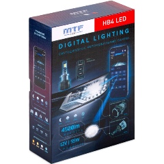 Изображение товара Светодиодные лампы MTF LIGHT серии DIGITAL LIGHTING НB4, 12V, 55W, 4500lm, 3000-7000K, управление со смартфона, аналоговое и пульт ДУ, к-кт.