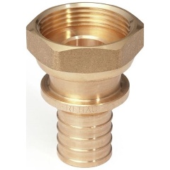 Изображение товара Переходник Rehau RAUTITAN НГ 16х3/4' (RX+) бронза с накид гайкой